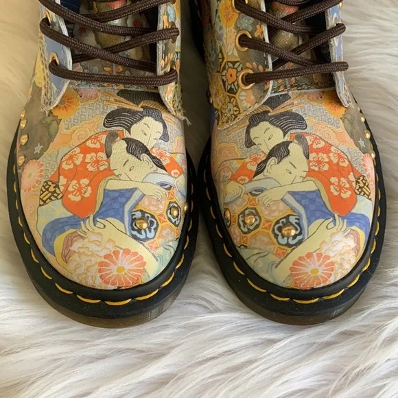 RARE Dr. Martens 1460 Pascal Eastern Art | US 6 - Picture 7 of 15